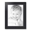 ArtToFrames 20x26" Matted Picture Frame with 16x22" Single Mat Photo Opening Framed in 1.25" Black and 2" Mat (FWM-3926-20x26)